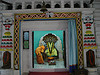 Thakur Shree Abhiram Paramahansa Dev in the Temple at Shanti Dham, Karamala